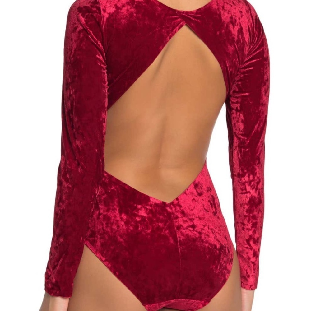 Real underwear long sleeve velvet  bodysui…